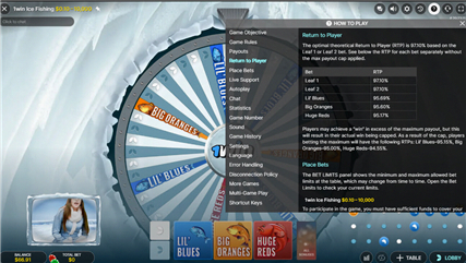 Ice Fishing schermata RTP